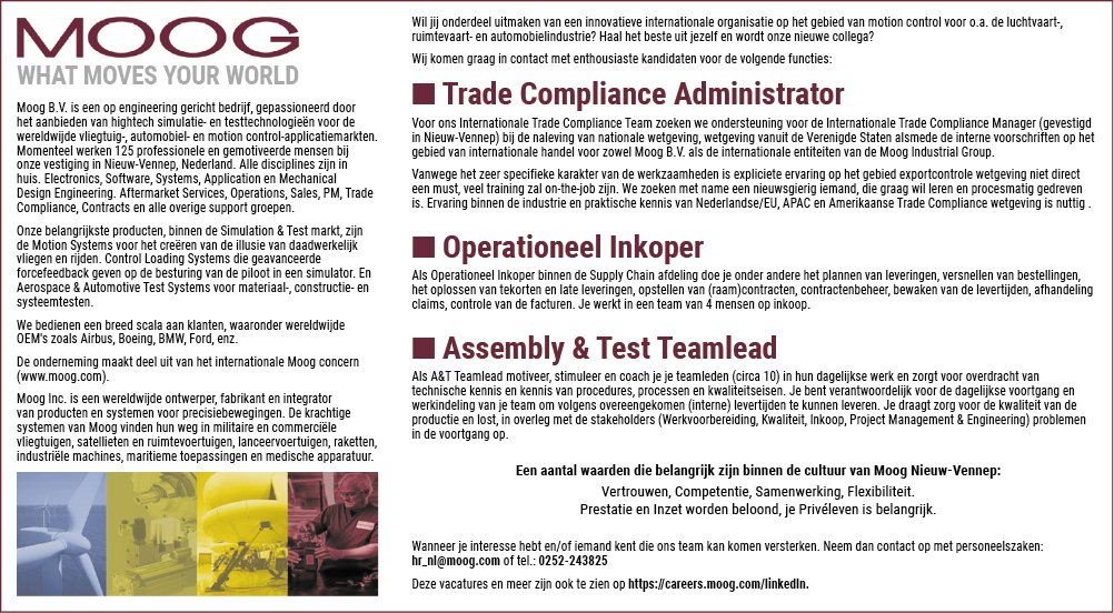 Vacature Diverse functies