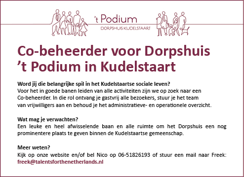 Vacature Co-beheerder