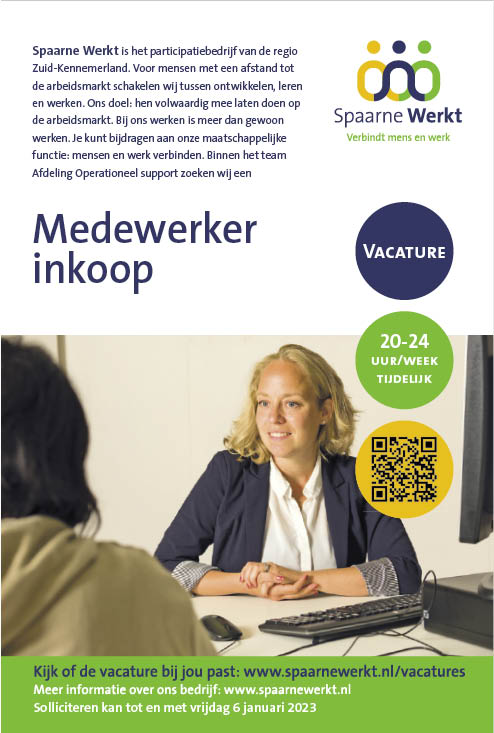 Vacature Medewerker inkoop