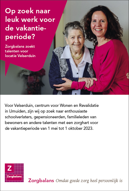 Vacature Medewerker ouderenzorg